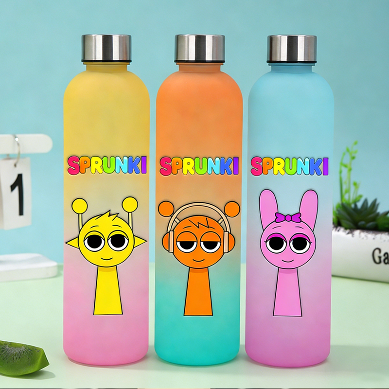 Outdoor Sport For Kids - 900MLGame Sprunki Water Bottle Student Large