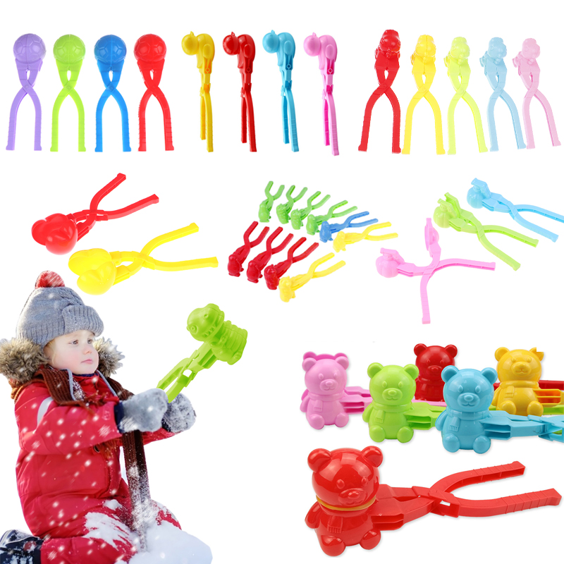 Outdoor Sport For Kids - 1PCS Snowman Duck Dinosaur Shape Snowball