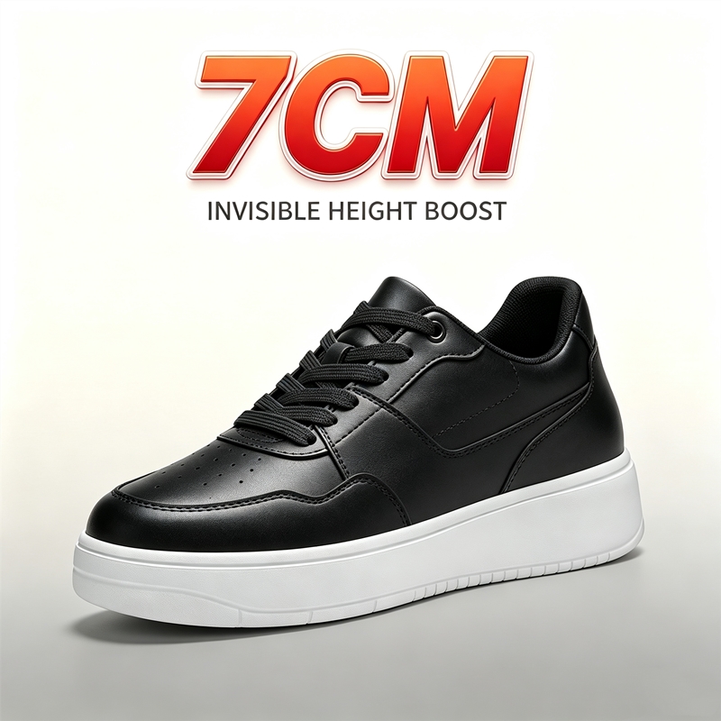 Outdoor Sport Leisure - 7CM Height Boost Invisible Increasing Sneakers