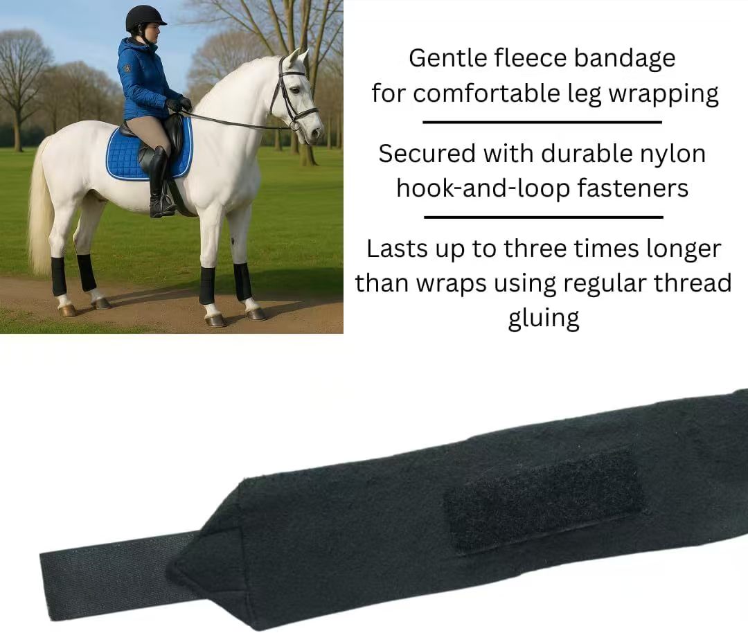 New Horse Wraps 2.5m Soft Flee - Polo Wraps Fleece ulasan dan harga