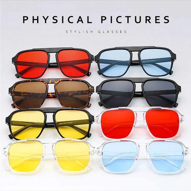 New Oversized Frame Sunglasses - Outdoor Sport Brand ulasan dan harga