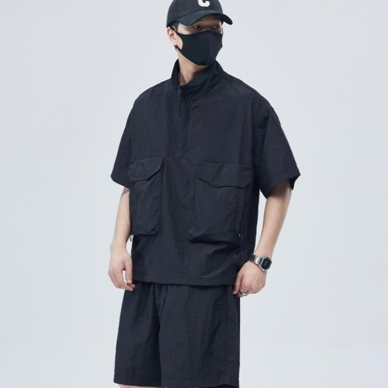 Men Summer Casual Sportswear S - Outdoor Sports Outfit ulasan dan harga