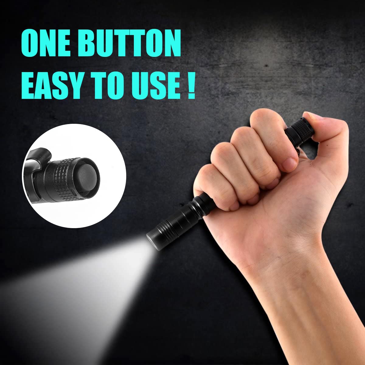 Portable Mini LED Pen Flashlig - Outdoor Sports Accessories ulasan dan harga