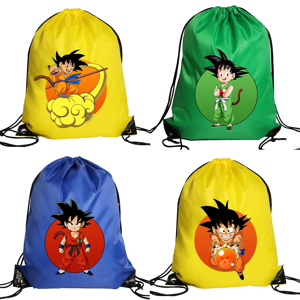 Dragons Ball Polyester Drawstr - Outdoor Sport Backpack ulasan dan harga