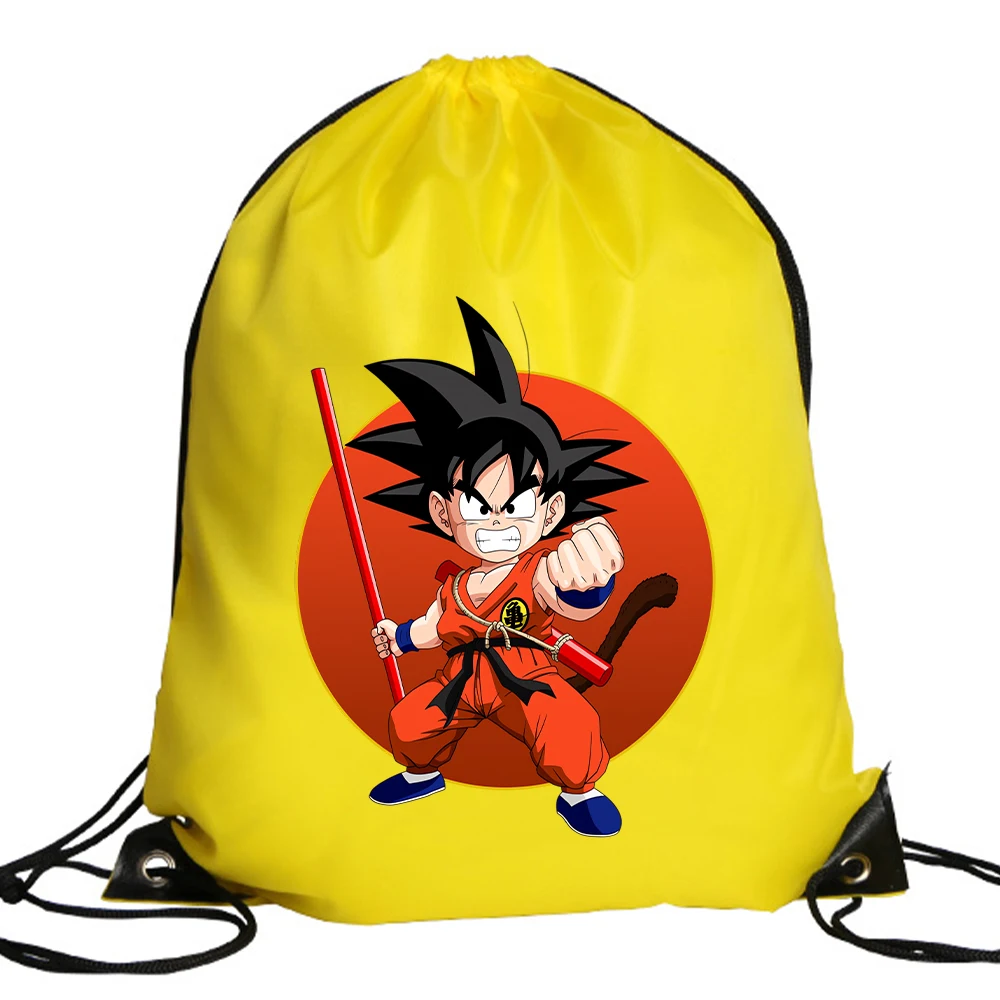 Dragons Ball Polyester Drawstr - Outdoor Sport Backpack ulasan dan harga