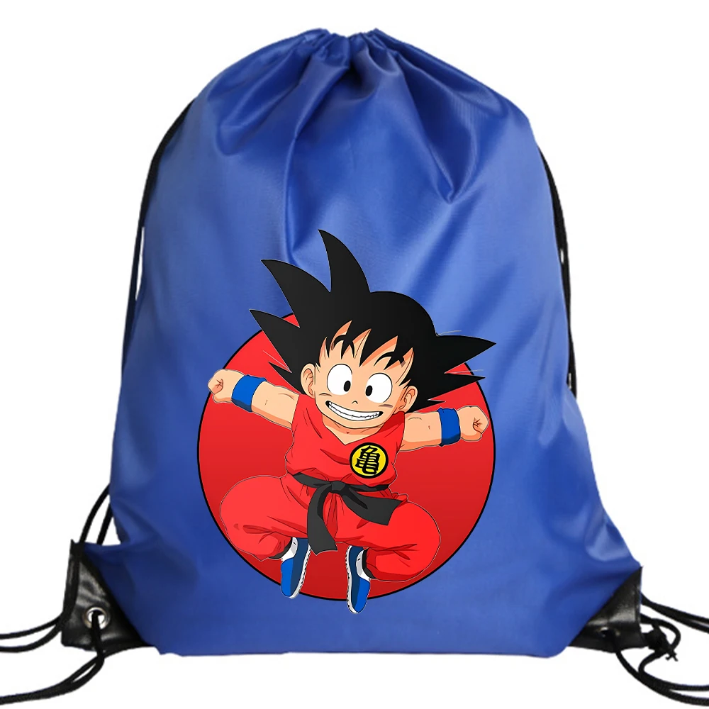Dragons Ball Polyester Drawstr - Outdoor Sport Backpack ulasan dan harga