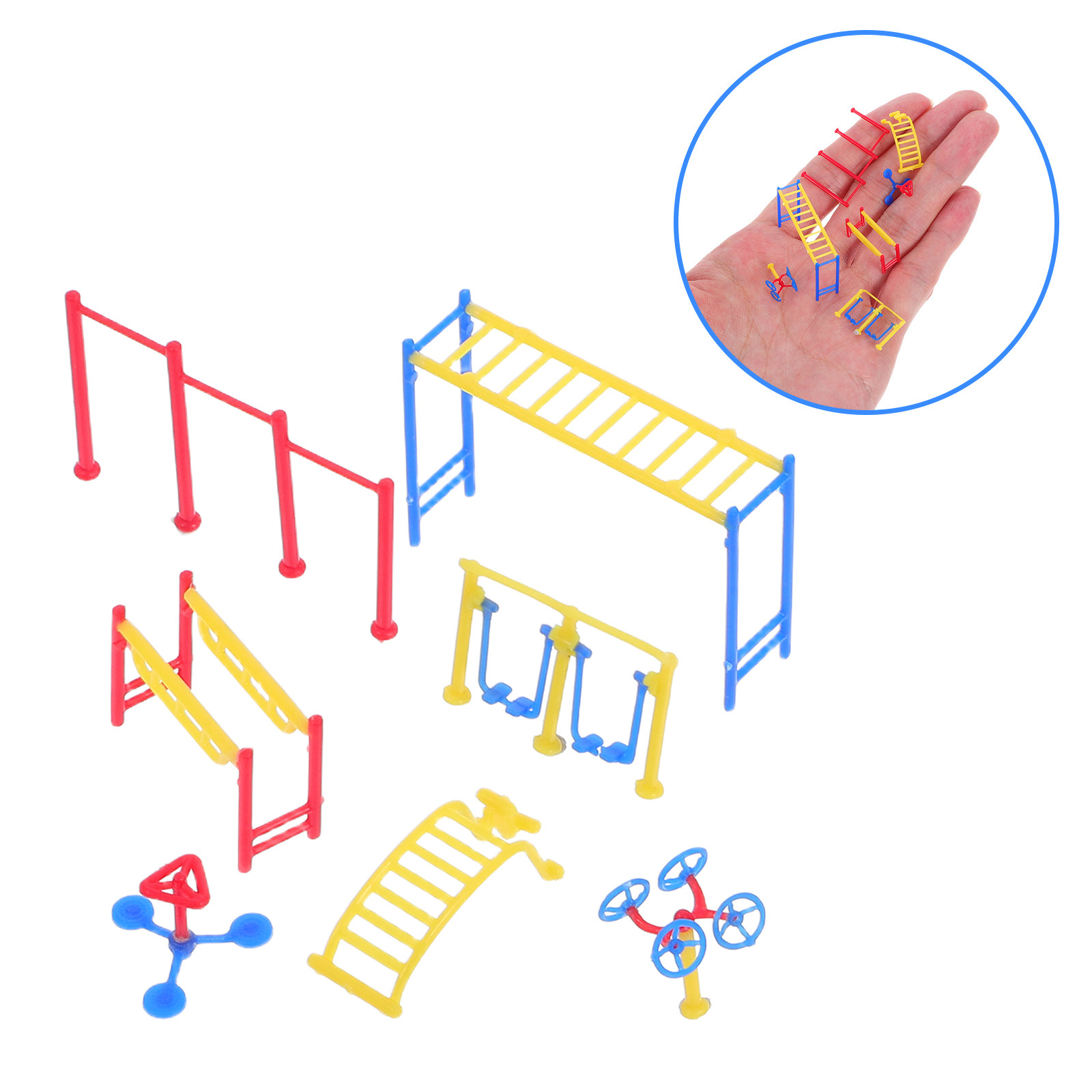 1Set Miniature Plastic Outdoor - Outdoor Sports Accessories ulasan dan harga