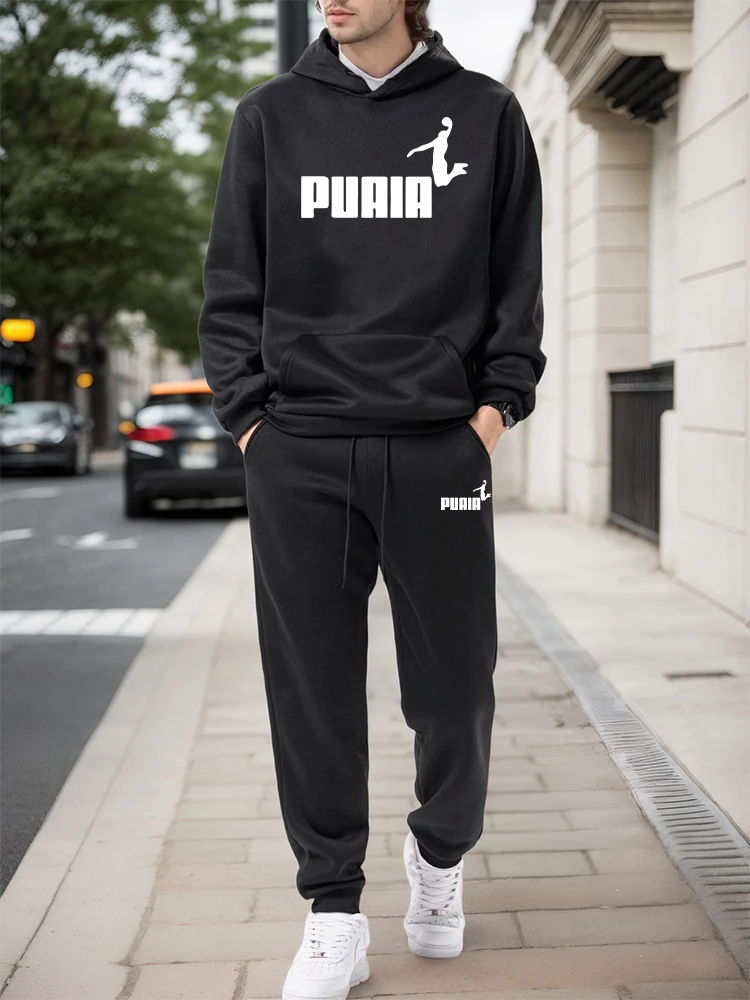 Men's Set/Hoodie/Pants 2026 Fa - Outdoor Sports Outfit ulasan dan harga