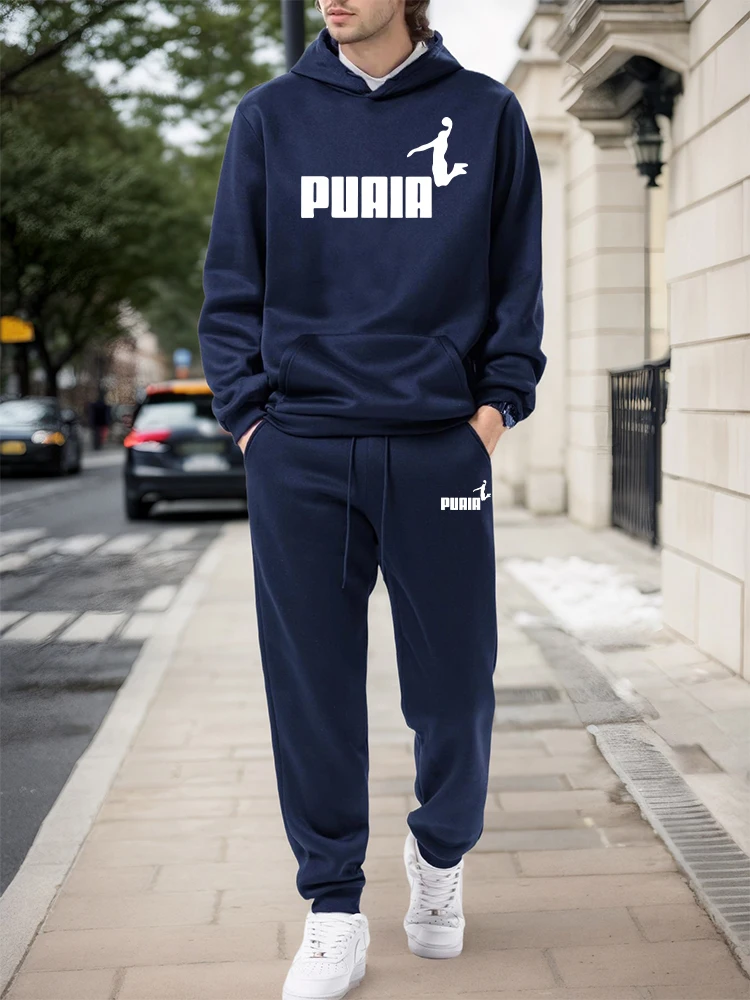 Men's Set/Hoodie/Pants 2026 Fa - Outdoor Sports Outfit ulasan dan harga