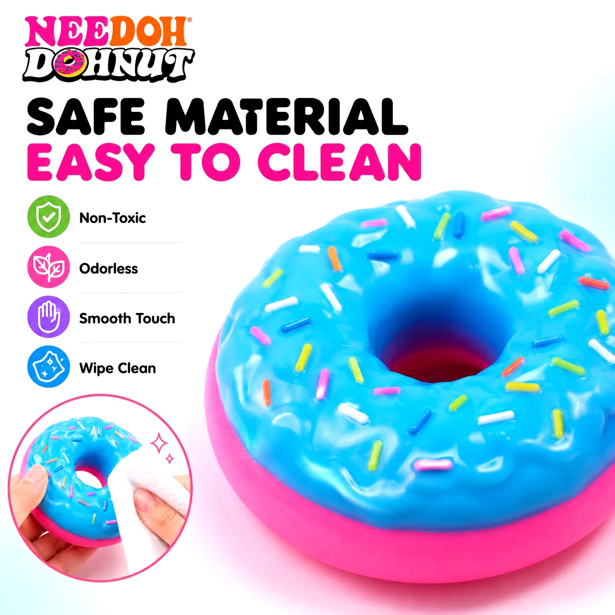 NEW NeeDoh Donut Pinch Music M - Outdoor Sports Accessories ulasan dan harga