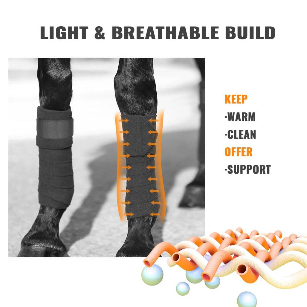 Horse Polo Leg Wraps Soft Flee - Polo Wraps Fleece ulasan dan harga