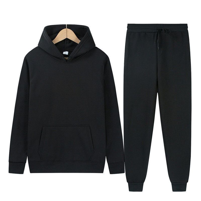 Unisex Casual Tracksuit Hoodie - Outdoor Sports Outfit ulasan dan harga