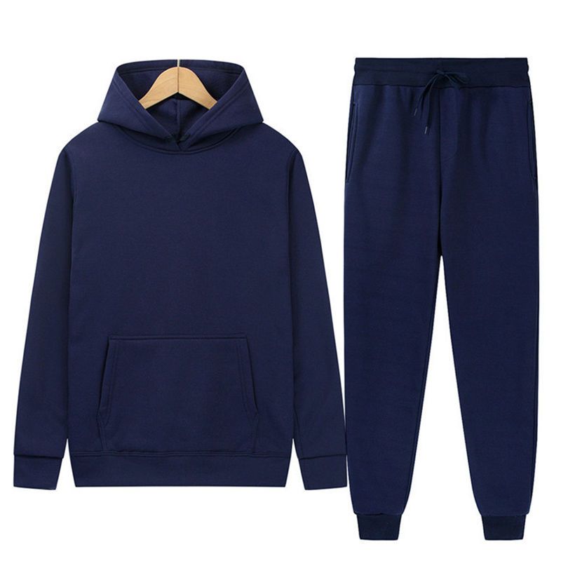 Unisex Casual Tracksuit Hoodie - Outdoor Sports Outfit ulasan dan harga