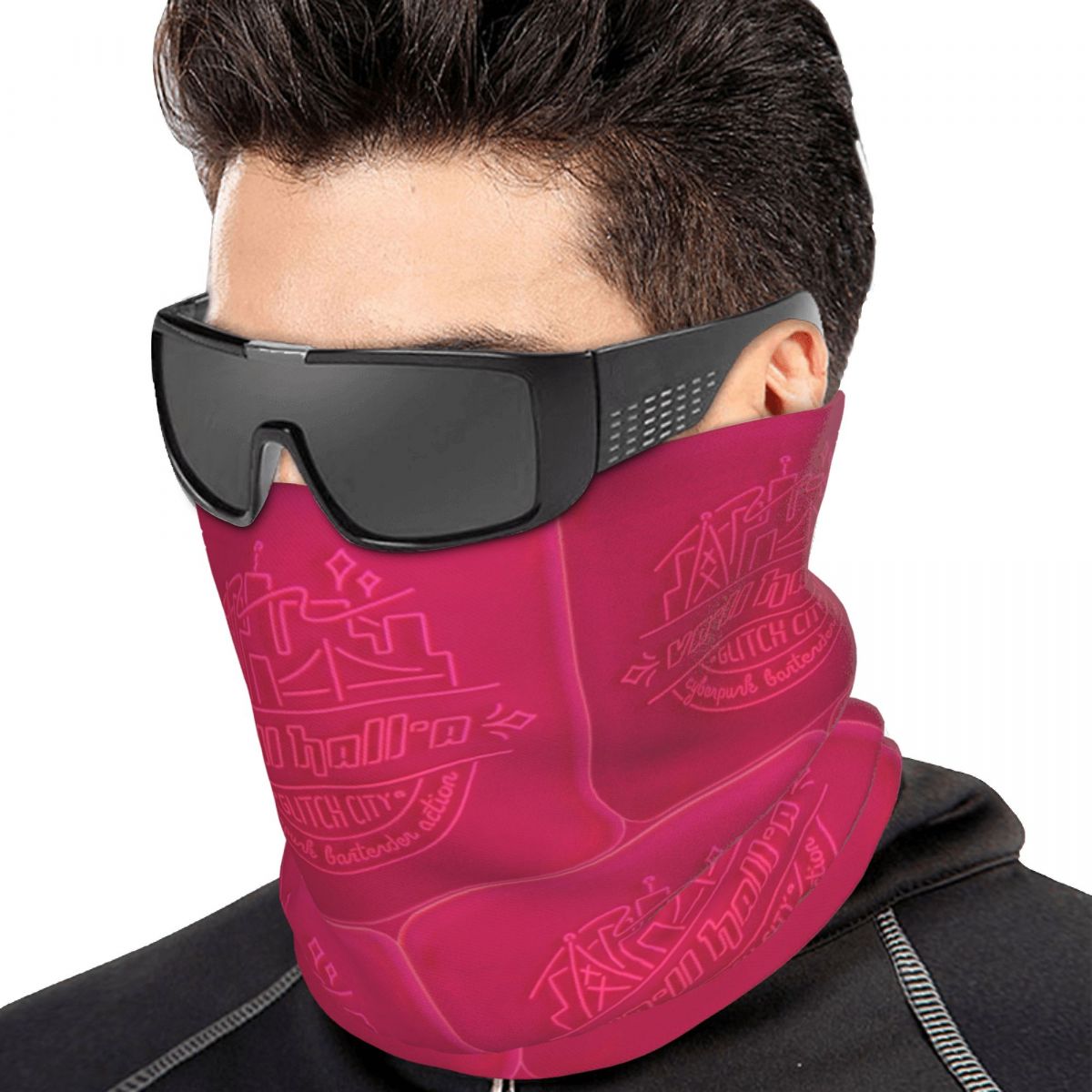 VA-11 Hall-A Logo Bandana Neck - Outdoor Sports Hall ulasan dan harga