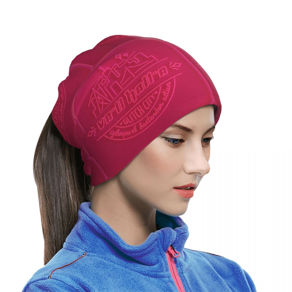 VA-11 Hall-A Logo Bandana Neck - Outdoor Sports Hall ulasan dan harga