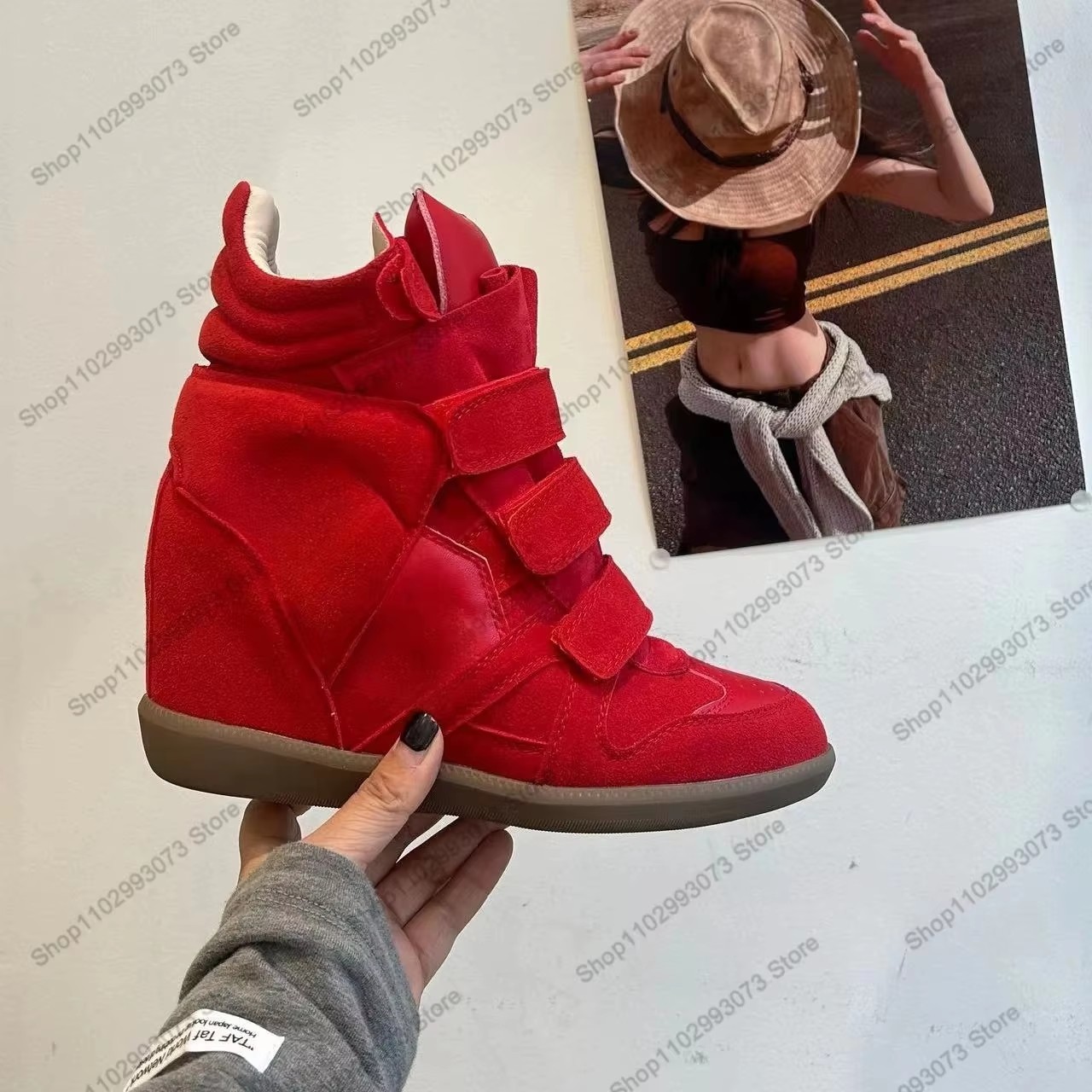 Women Hidden Wedge Heel High‑T - Outdoor Sport Leisure ulasan dan harga